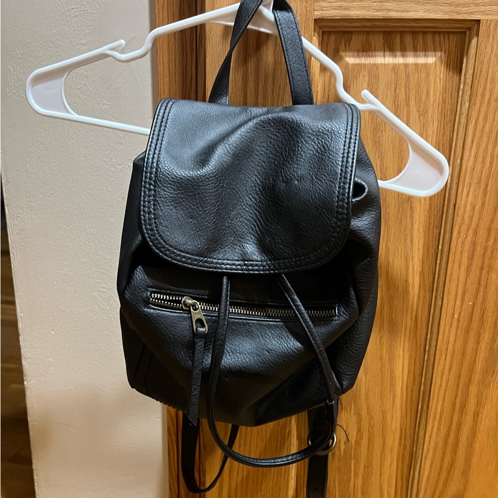 Black Backpack/Purse/Satchel